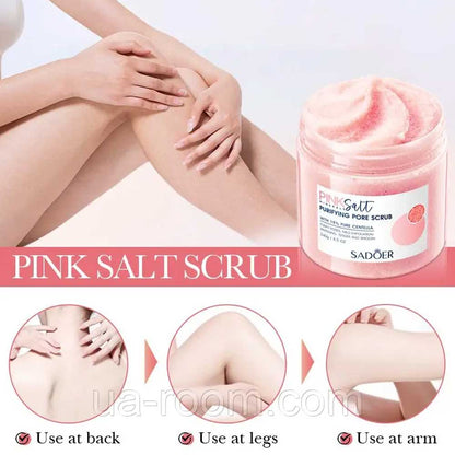 Sadoer Himalayan Pink Salt Pore Purifying Scrub 240g