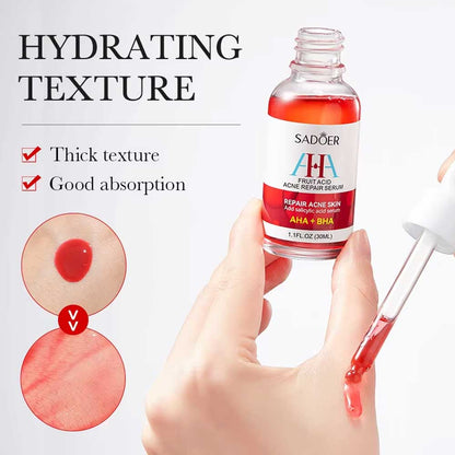 Sadoer AHA BHA Fruit Acid Acne Repair Serum 30ml