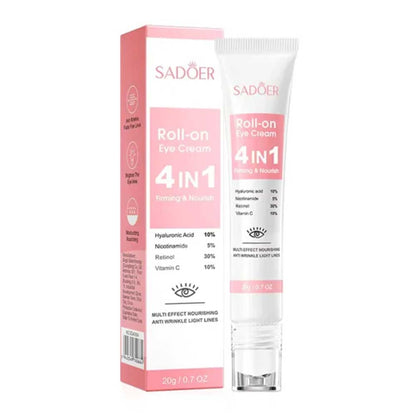 Sadoer 4-In-1 Multi Effect Nourishing Roll On Eye Cream 20g