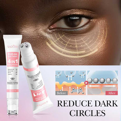 Sadoer 4-In-1 Multi Effect Nourishing Roll On Eye Cream 20g