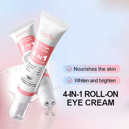 Sadoer 4-In-1 Multi Effect Nourishing Roll On Eye Cream 20g