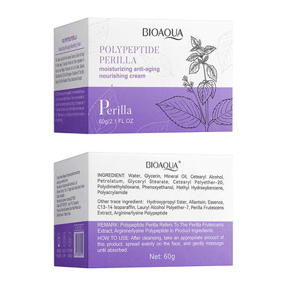 Bioaqua Polypeptide Perilla Moisturizing Anti Aging Nourishing Cream 60g