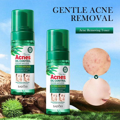 Sadoer Tea Tree Acne Oil Control Clean Mousse 150g