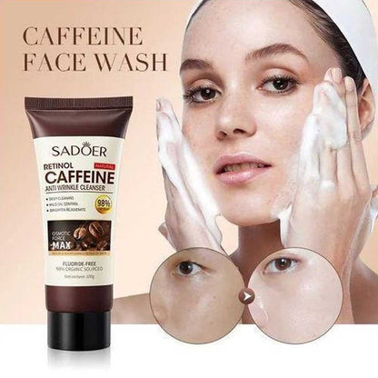 Sadoer Natural Retinol Caffeine Anti Wrinkle Cleanser 100g
