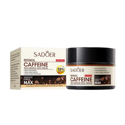 Sadoer Retinol Caffeine Anti Wrinkle Face Cream 50g
