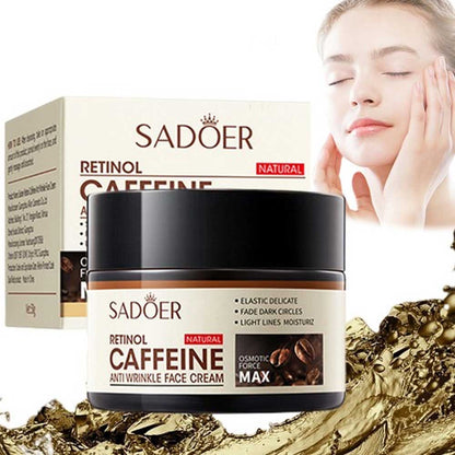 Sadoer Retinol Caffeine Anti Wrinkle Face Cream 50g