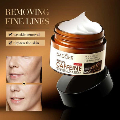 Sadoer Retinol Caffeine Anti Wrinkle Face Cream 50g