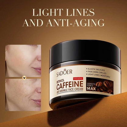 Sadoer Retinol Caffeine Anti Wrinkle Face Cream 50g