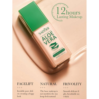 Sadoer Aloe Vera Flawless Foundation 01 Natural 30ml
