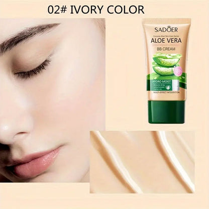 Sadoer Aloe Vera Flawless Foundation 02 Ivory 30ml