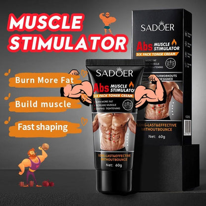Sadoer Abs Muscle Stimulator Six Pack Toner Cream 60g