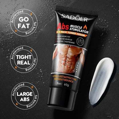 Sadoer Abs Muscle Stimulator Six Pack Toner Cream 60g