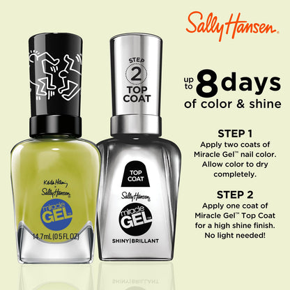 Sally Hansen Nail Polish Miracle Gel Keith Haring 920 Go Figures 14.7ml