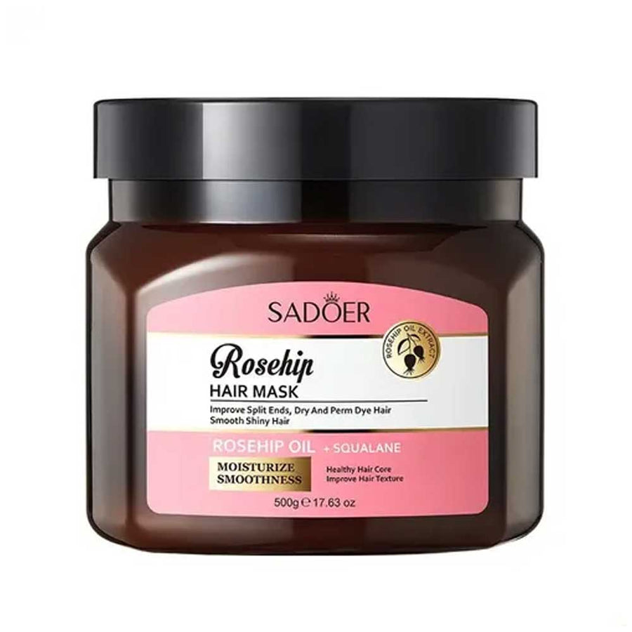 Sadoer Rose Hip Oil Moisturize Smoothness Hair Mask 500g