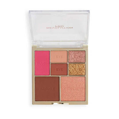 Revolution Pro Eye & Cheek Palette Medium Deep