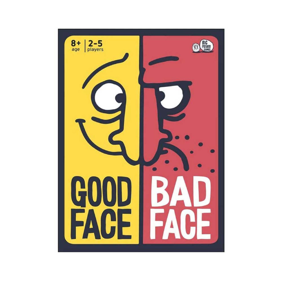 Big Potato Games Good Face Bad Face 2-5 Players Ages 8+