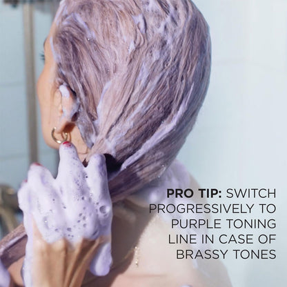 Clairol Toning Shampoo Professional Colour Studio Revitalise Purple For Blondes 250ml