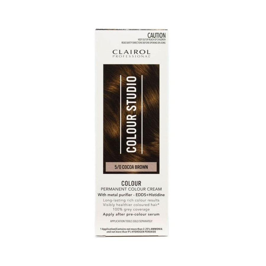 Clairol Professional Permanent Hair Cream Colour Studio 5/1 Frosted Chestnut