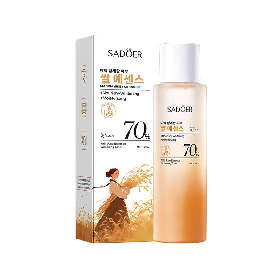 Sadoer 70% Rice Essence Whitening Toner 120ml