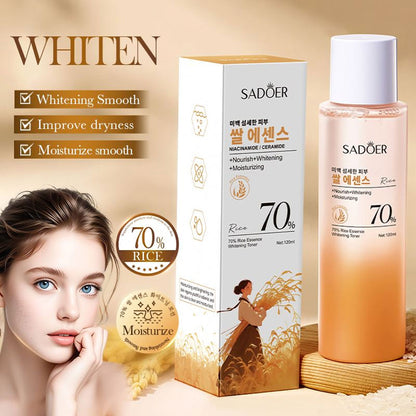 Sadoer 70% Rice Essence Whitening Toner 120ml