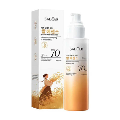 Sadoer 70% Rice Essence Whitening Lotion 120ml