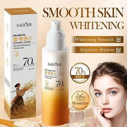 Sadoer 70% Rice Essence Whitening Lotion 120ml