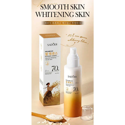 Sadoer 70% Rice Essence Whitening Lotion 120ml