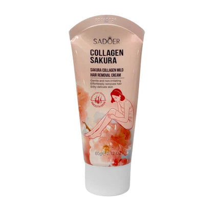 Sadoer Collagen Sakura Hair Removal Cream 60g