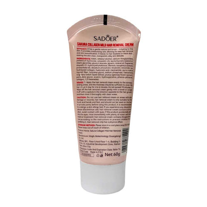 Sadoer Collagen Sakura Hair Removal Cream 60g