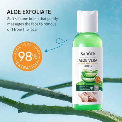 Sadoer Aloe Vera Gentle Exfoliating Lotion 100ml