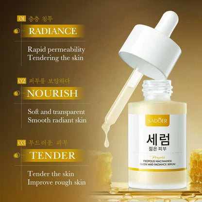 Sadoer Propolis Niacinamide Glow & Radiance Serum 30ml