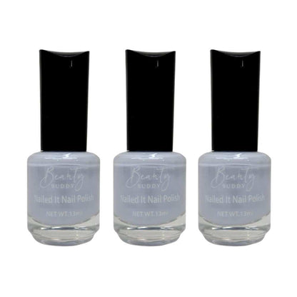 3x Beauty Buddy Nailed It Nail Polish 07 Always Amethyst 13ml