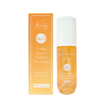 Beauty Buddy Fragrance Mist Hair & Body No.3 Vanilla Bean & Toasted Macadamia 90ml
