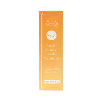 Beauty Buddy Fragrance Mist Hair & Body No.3 Vanilla Bean & Toasted Macadamia 90ml
