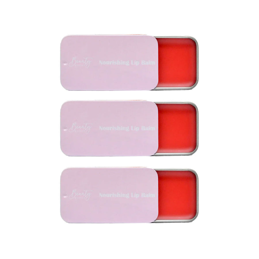 3x Beauty Buddy Nourishing Lip Balm 03 Strawberry Magic