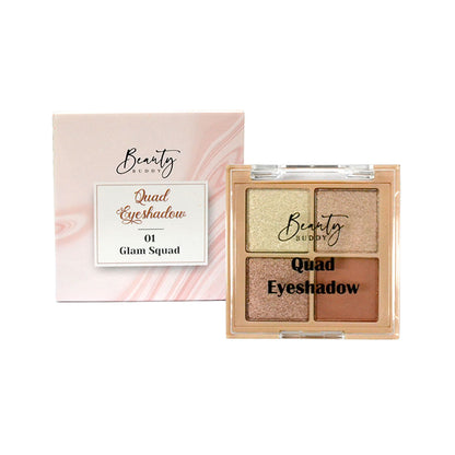 Beauty Buddy Quad Eyeshadow 01 Glam Squad