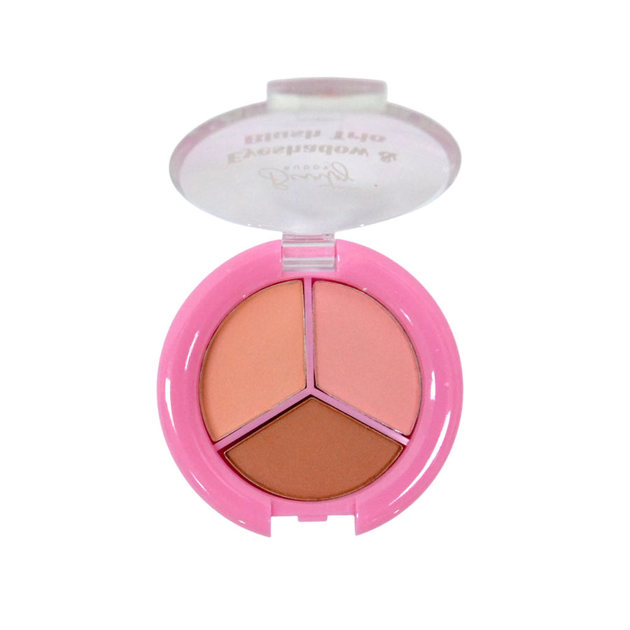 Beauty Buddy Eyeshadow & Blush Trio Peach Whirl