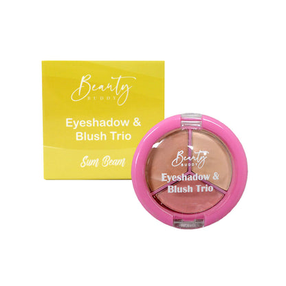 Beauty Buddy Eyeshadow & Blush Trio Sun Beam