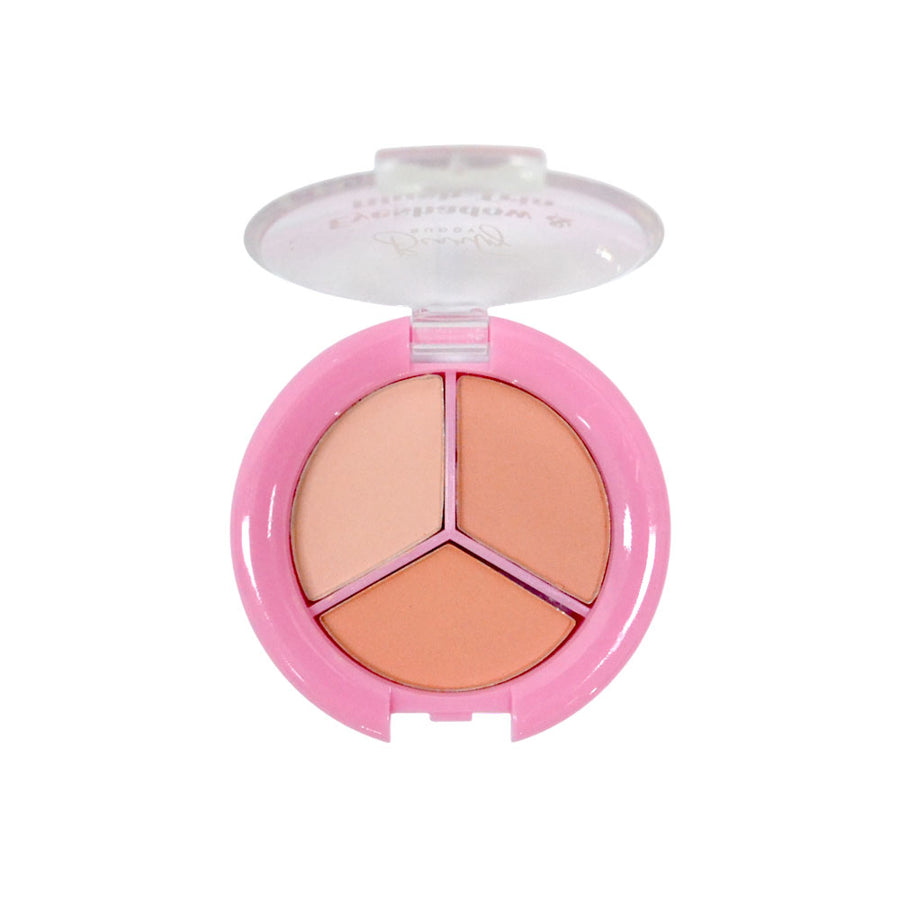Beauty Buddy Eyeshadow & Blush Trio Nude Kiss