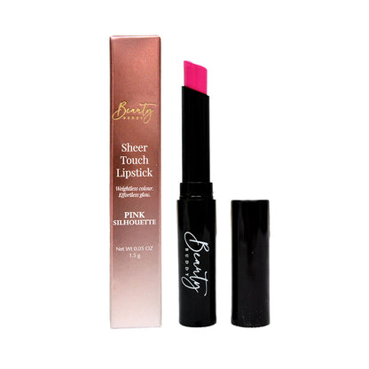3x Beauty Buddy Sheer Touch Lipstick Pink Silhouette 1.5g