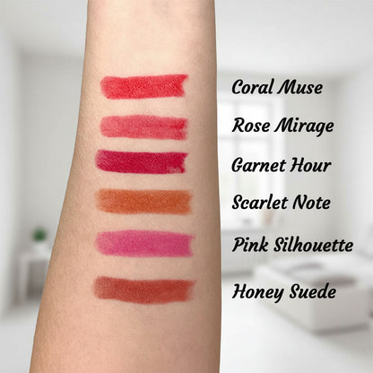 3x Beauty Buddy Sheer Touch Lipstick Pink Silhouette 1.5g