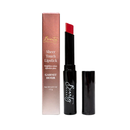 3x Beauty Buddy Sheer Touch Lipstick Garnet Hour 1.5g