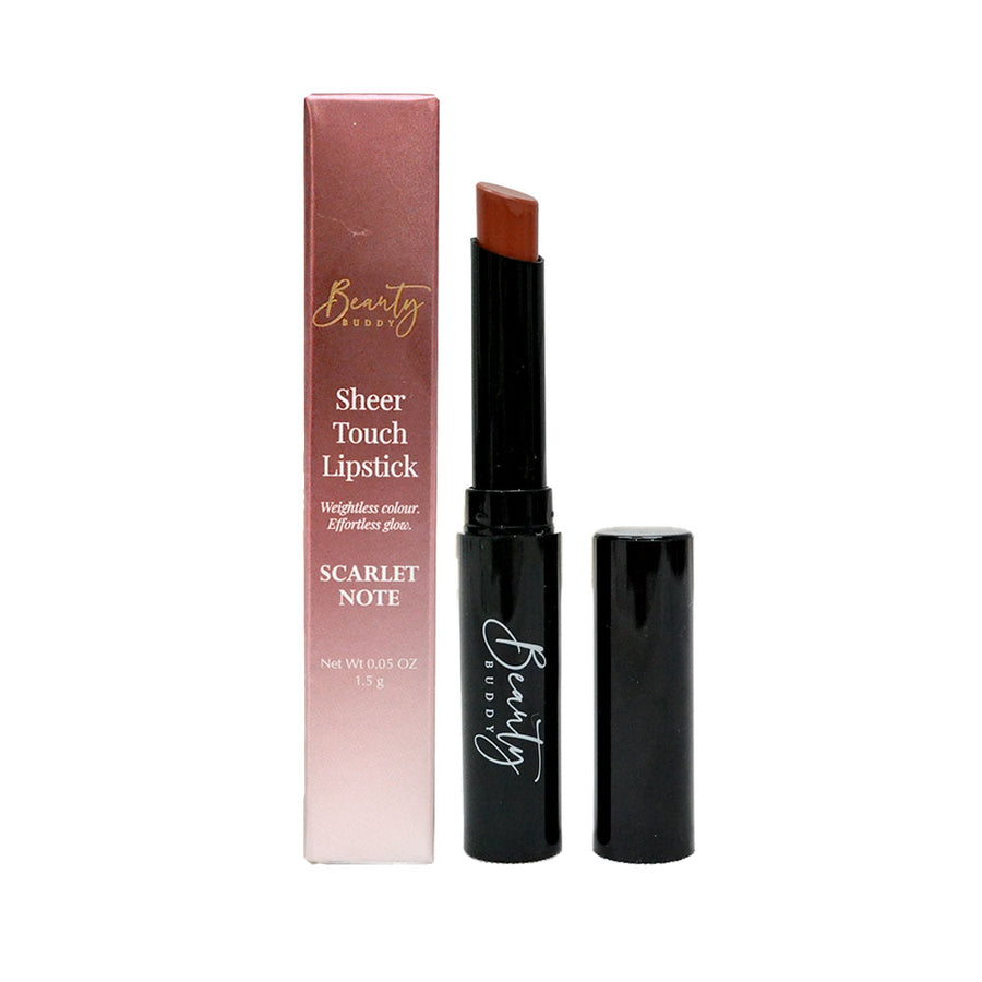 Beauty Buddy Sheer Touch Lipstick Scarlet Note 1.5g