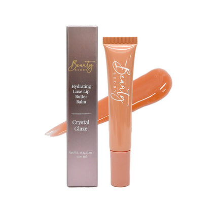 3x Beauty Buddy Hydrating Luxe Lip Butter Balm Crystal Glaze 10ml
