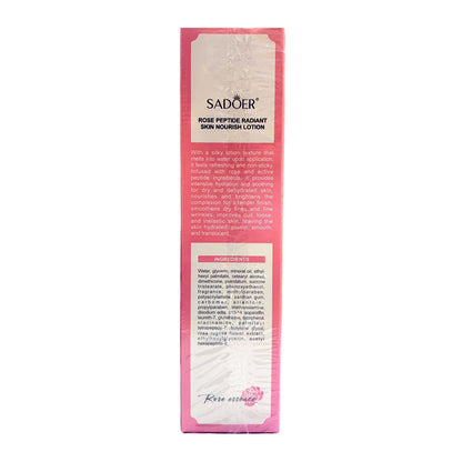 Sadoer Rose Peptide Soothing Hydration Nourish Lotion 130ml