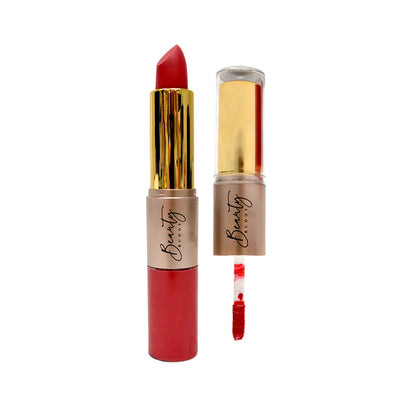 Beauty Buddy Velvet Gold 2-in-1 Matte Lipstick & Liquid Lipstick 04 Blush Aura