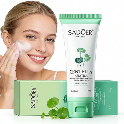 Sadoer Centella B5 Moisturizing Soothing Facial Cleanser 100g