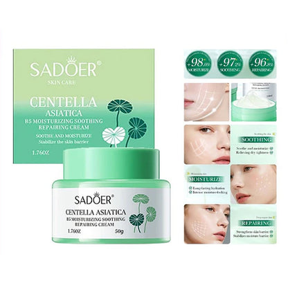 Sadoer Centella B5 Moisturizing Soothing Repairing Cream 50g