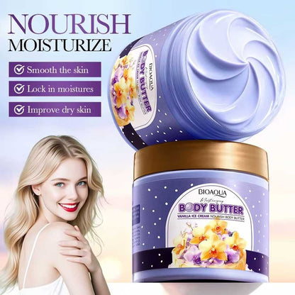 Bioaqua Vanilla Ice Cream Nourishing Body Butter Moisturizing 200g