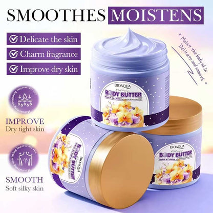 Bioaqua Vanilla Ice Cream Nourishing Body Butter Moisturizing 200g